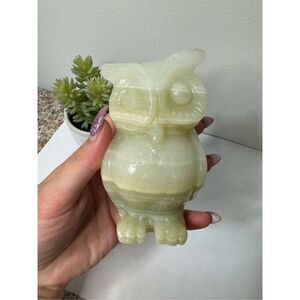 Green Onyx Owl